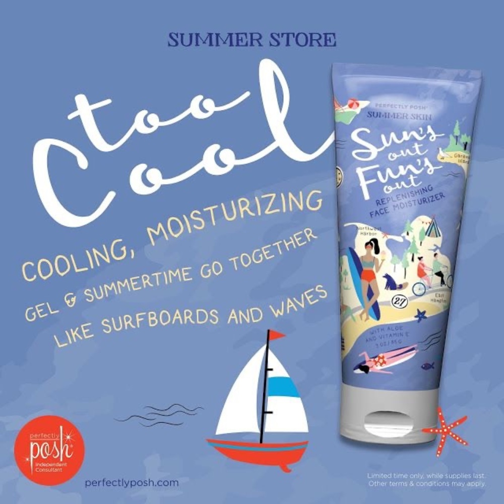 New Suns out Fun’s out facial moisturizer